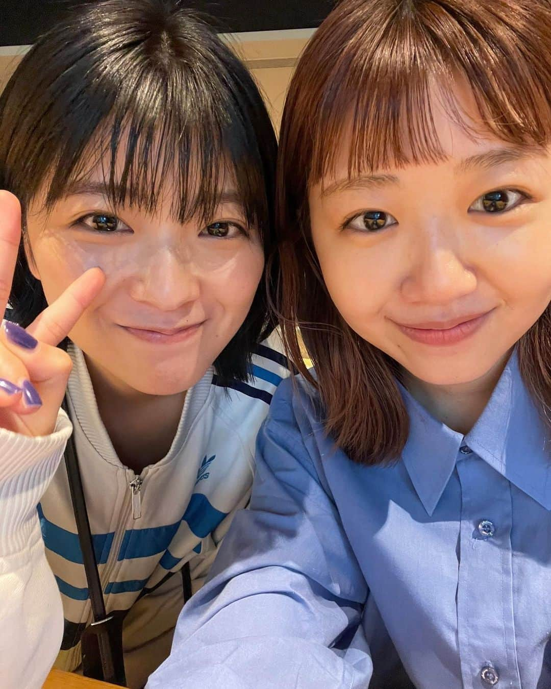 工藤美桜さんのインスタグラム写真 - (工藤美桜Instagram)「この間碓井さんと会えて嬉しかったな☺︎ 小学生だった私たちこんな大人になるのね〜って何度も話しちゃう #私にやけてる」4月29日 10時11分 - mmio_kudo