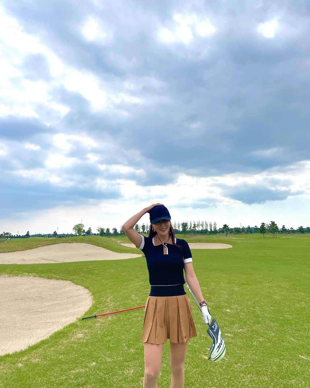 キム・ハヌルさんのインスタグラム写真 - (キム・ハヌルInstagram)「오늘은 솔라고⛳️   #캘러웨이어페럴 #캘러웨이골프 #callawaygolf」4月29日 15時43分 - haneulkim1217