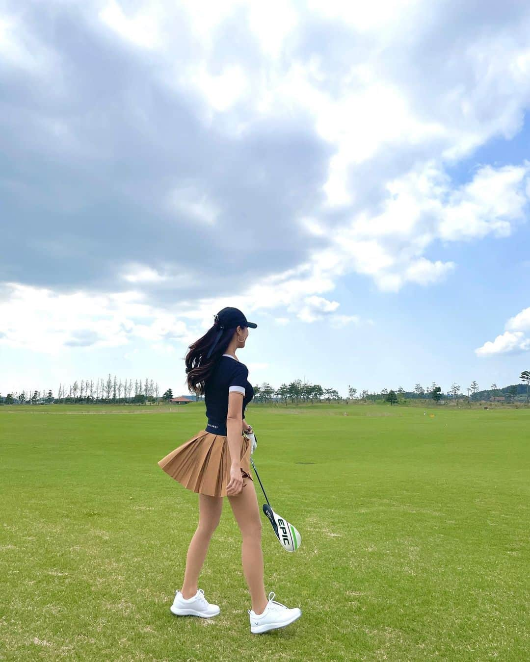 キム・ハヌルさんのインスタグラム写真 - (キム・ハヌルInstagram)「오늘은 솔라고⛳️   #캘러웨이어페럴 #캘러웨이골프 #callawaygolf」4月29日 15時43分 - haneulkim1217