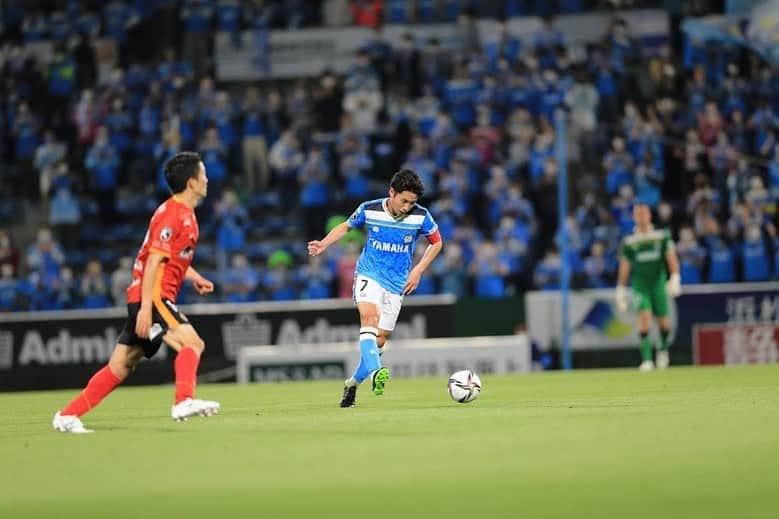 のインスタグラム：「名古屋戦応援ありがとうございました！ ヤマハスタジアムでの勝利は最高です💪  #jubilo」