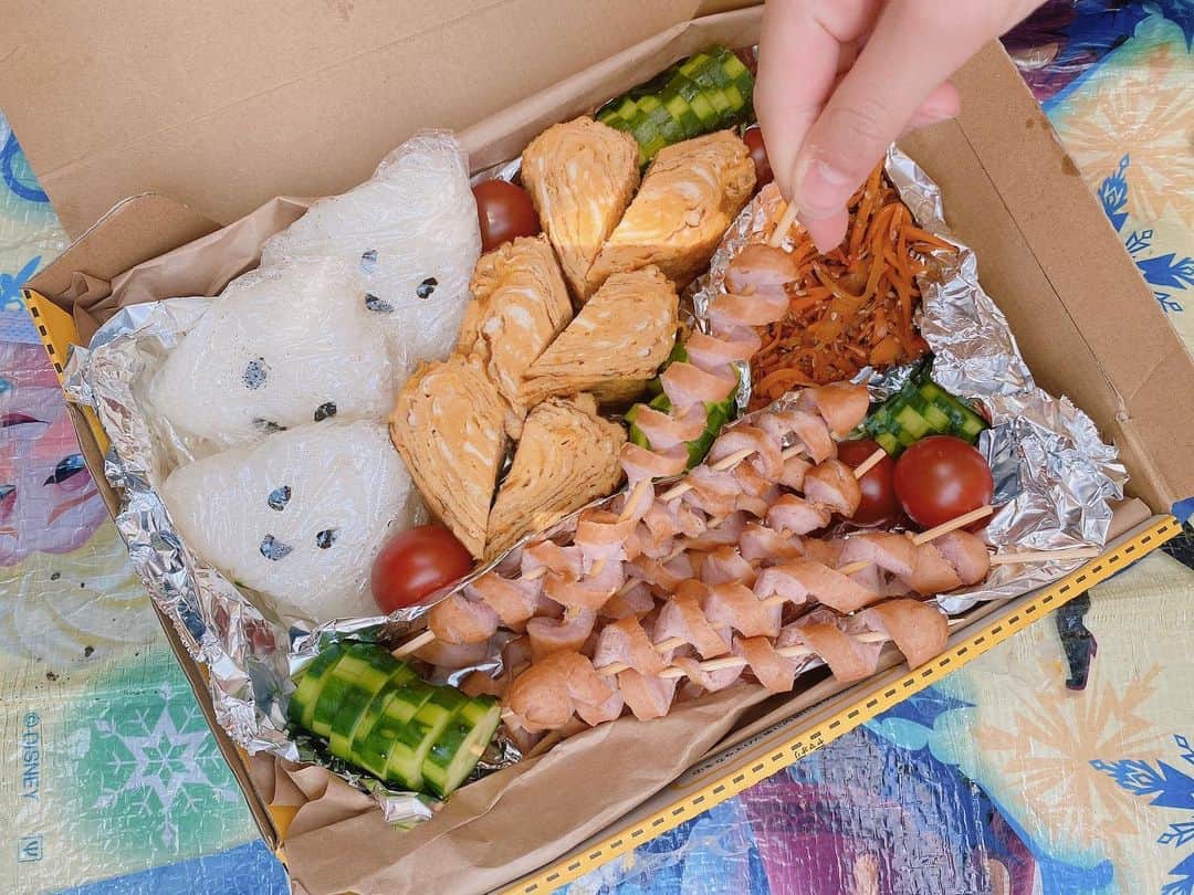 熊田曜子さんのインスタグラム写真 - (熊田曜子Instagram)「Lunch Box 🍱  #ランチ　#lunch #lunchbox #お昼ご飯　#ピクニック」4月30日 11時08分 - kumadayoko