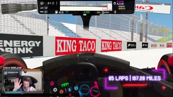 ロマン・グロージャンのインスタグラム：「Let's take on Long Beach! IndyCar Track Guide full video on my YouTube channel. #indycar #romaingrosjean #longbeach #trackguide #agplb」