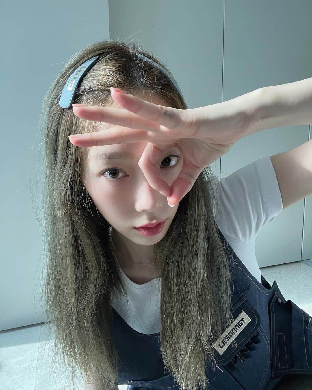 テヨン のインスタグラム：「🫠🫧」