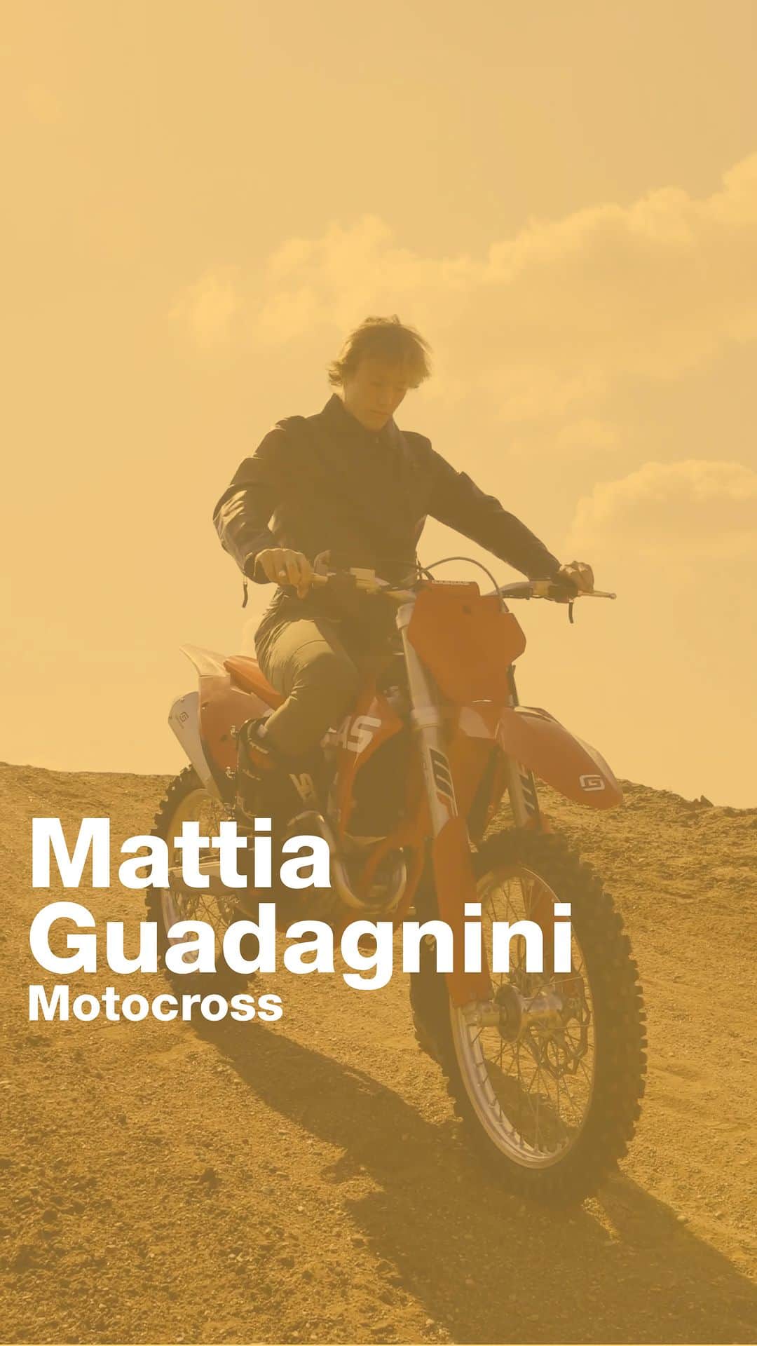のインスタグラム：「Class 2002, Mattia Guadagnini is the great promise of Italian motocross. We met him in his natural environment: a world made of wrenches, dreams in the drawer, biker style and earthy tracks to speed along  #BlauerUsa #BlauerSportCrew #BlauerSportAmbassadors #SportDay」