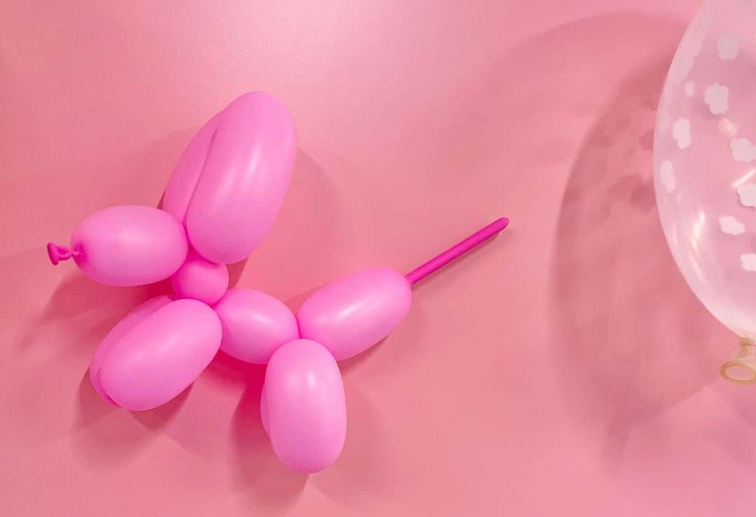 関谷瑠紀さんのインスタグラム写真 関谷瑠紀instagram 私が作ったうさちゃん ふうせん 初めて作ったけどなかなか上手に出来て嬉しかった 実はpink Latteのオンライン交代式一緒に出てたんだ このこの名前何がいいと思う ニコラ Nicola ニコモ