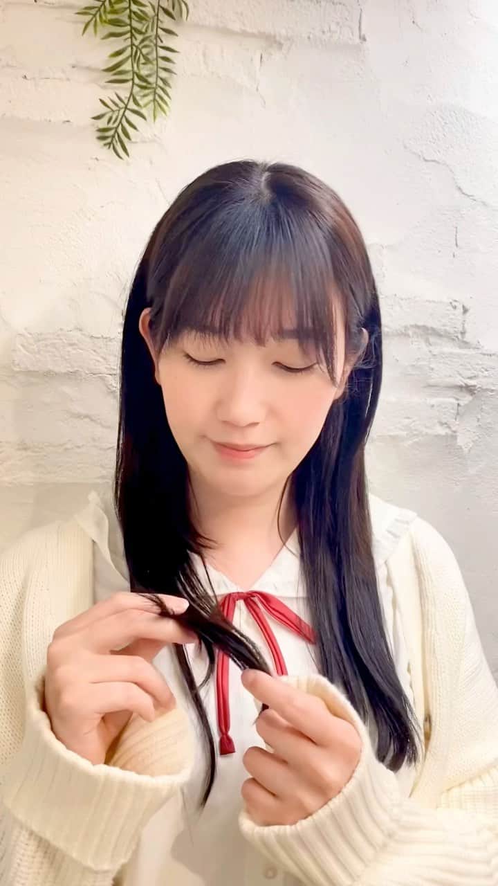 西原さつき（さつきぽん）のインスタグラム：「エクステで髪の毛長くなりました🎀✨（胸元まであるよ）この機会に地毛も伸ばしてみようかな🤔💭」