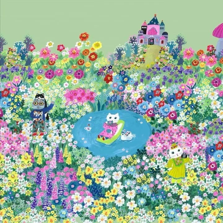 のインスタグラム：「動いてる...❣️ @mushroom.hk と嬉しいコラボレーション。マッシュルームさんのオンラインショップでもご覧いただけるようになっていますので、ぜひのぞいてみてください♡ 嬉しいなぁ  #repost  @mushroom.hk 【🐱日本插畫家の北岸由美📸】 郊遊中去影相、湖中嘆下午茶、同貓咪散步。。 @yumikitagishi x mushroom香港限定 𝑺𝒕𝒂𝒚𝒄𝒂𝒕𝒊𝒐𝒏貓咪朋友遊玩系列 🍿🍦🍰🍡🌷 {Tee: 紅色/ 藍綠/ 深藍} {半裙: 粉綠/ 紫/ 藍}  Free Gift🐱男或女貓公仔一個  買滿$1200 送一個🐱+🐱📸 仲有好可愛嘅紙袋啊～💞💞💞  𖧷 𖧷 𖧷 𖧷 𖧷 𖧷 𖧷 𖧷 𖧷 𖧷 𖧷 𖧷 𖧷 記得再參加埋7天減＄優惠🍄🍄 ♥︎條子Tee減$20♥︎半橡筋腰印花裙減$30 {留言一齊毒朋友+tag朋友+ Like} 限時7天1/4-8/4截圖付款主動出示  𖧷 𖧷 𖧷 𖧷 𖧷 𖧷 𖧷 𖧷 𖧷  各分店WhatsApp聯絡 太古 53442743 荃灣 53448420 沙田 53445008 銅鑼灣 53443773 美麗華 53445445 葵芳 91492244 APM 53441331」