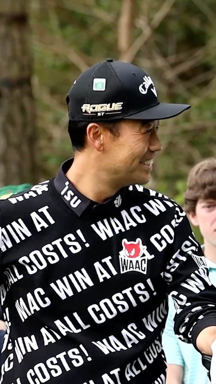 ケビン・ナのインスタグラム：「Win At All Costs! @waacgolf @themasters #waacgolf」