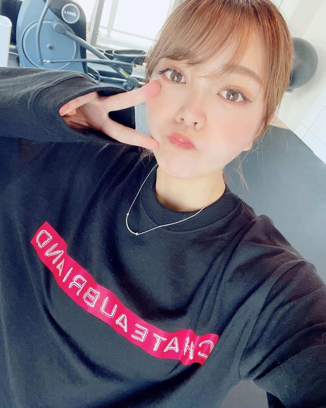 サヤカさんのインスタグラム写真 - (サヤカInstagram)「. シャトーブリアンTシャツ🍖🍖」4月7日 7時41分 - saya._.workout