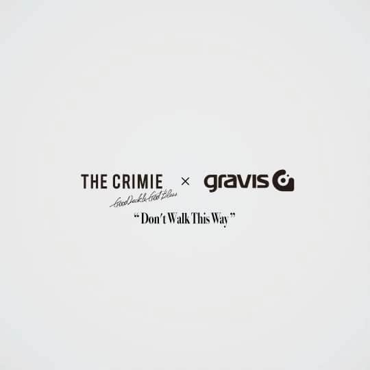 GRAVIS Japanのインスタグラム：「THE CRIMIE × gravis Collaboration Sneaker "ODJICK CHAIN"  4/9(土)全国一斉発売  取扱店舗 //HEAD SHOP// GARDEN TOKYO Omotesando 渋谷区神宮前4-8-12 03-3405-5075 12:00-19:00  #gravis #collaboration #odjick #sneaker  #TheCrimie #CRIMIE #ザクライミー #クライミー #CallOnGodButRowAwayFromTheRocks #GoodLuckAndGodBless #RiseAboveTheLimit」