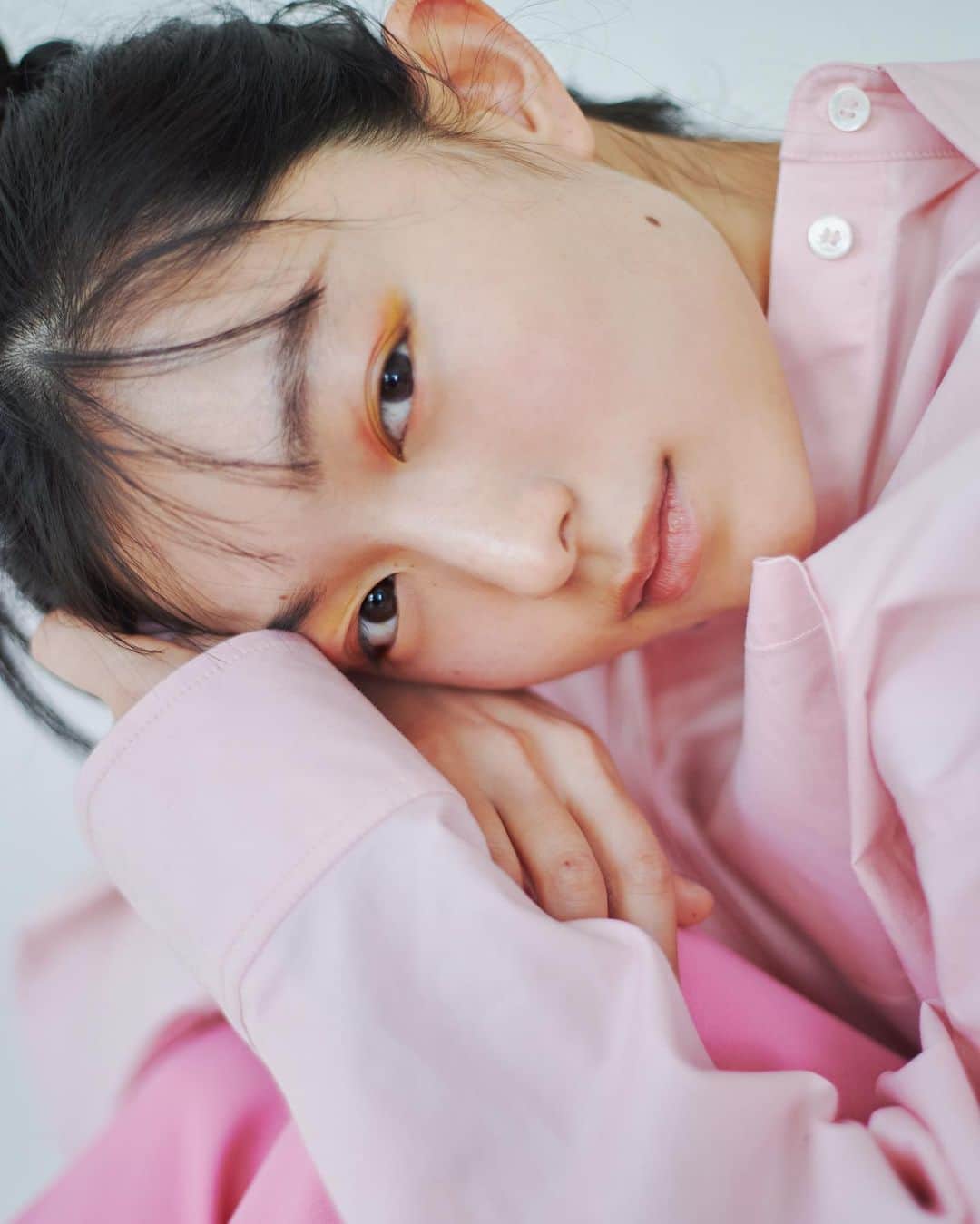 阿部朱梨のインスタグラム：「もう少ししたら いろんなお知らせが出来そうな 気がするなあ🫣💗」