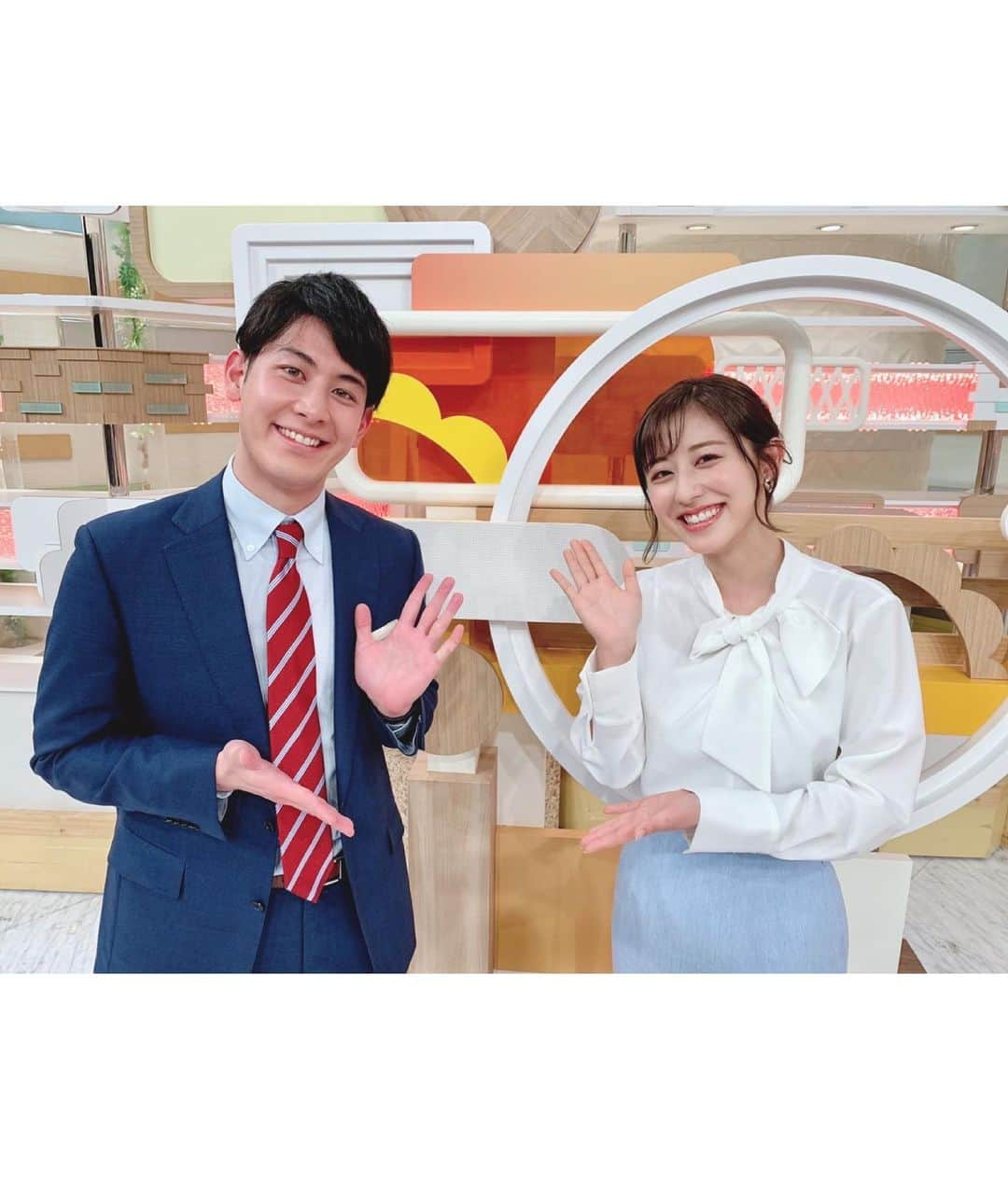 斎藤ちはるさんのインスタグラム写真 - (斎藤ちはるInstagram)「グッド！モーニングファミリーと🥰 . 生放送終わりの撮影会が密かな楽しみです🌸 . . #わいわい #楽しい #もっと #仲良く #なれますように @good_morning_ex  . . #斎藤ちはる#テレビ朝日アナウンサー#テレビ朝日#テレ朝#アナウンサー#グッドモーニング#グッド#モーニング#ファミリー#撮影会#写真#密かな#楽しみ#📸」4月7日 19時59分 - chiharu_saito_ex