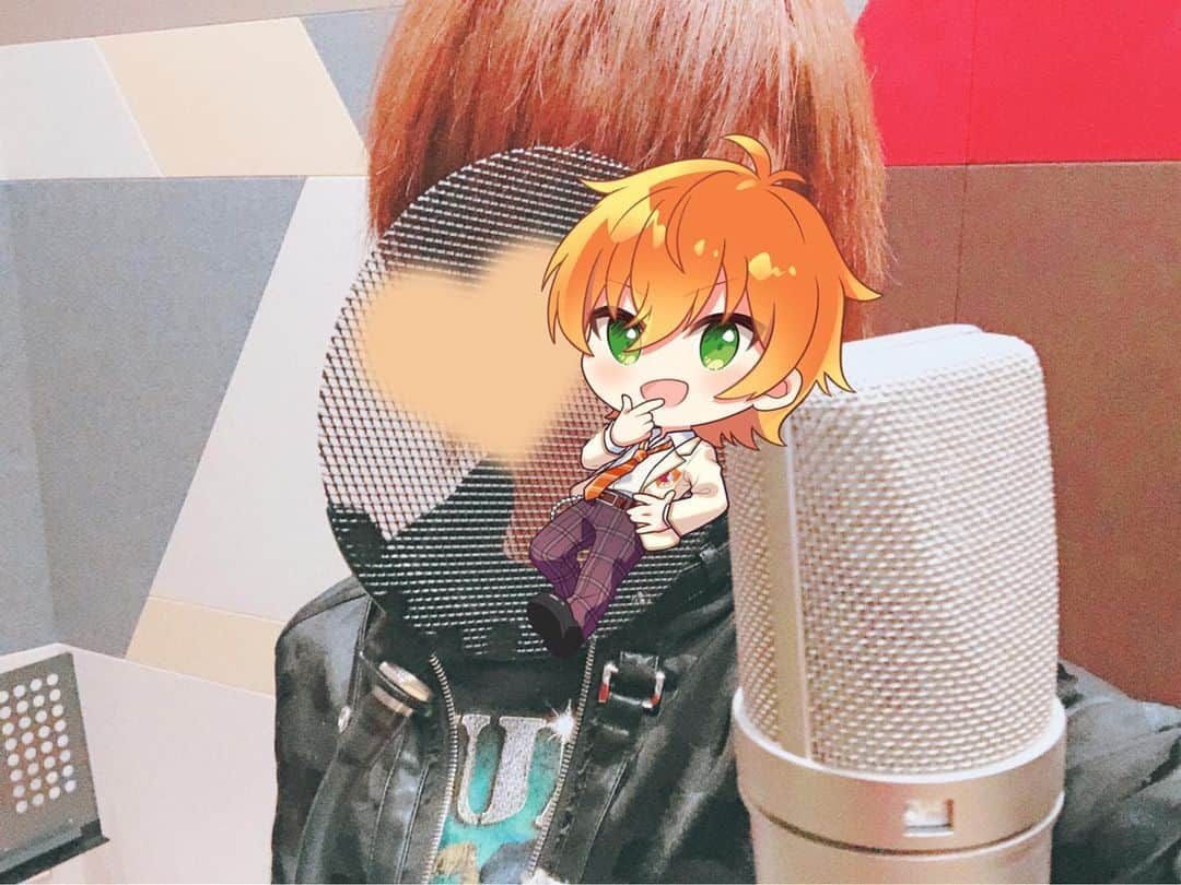 ジェルのインスタグラム：「今日はレコーディングかましてきたぜᏊ･֊･Ꮚ   #ジェルくん  #すとぷり」