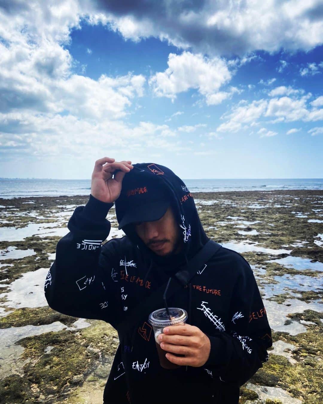 並里成のインスタグラム：「Self made🤯🔥🏝」