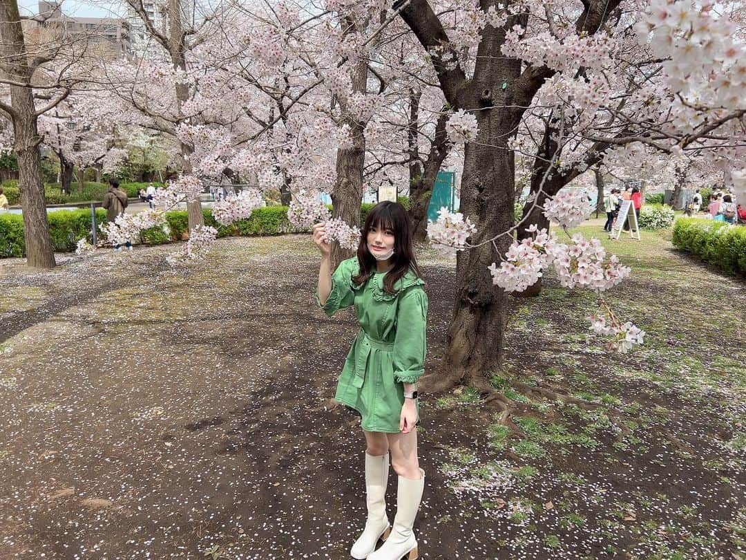 宮下玲奈さんのインスタグラム写真 - (宮下玲奈Instagram)「#お花見　#桜　#上野」4月8日 13時39分 - rena_miyashita