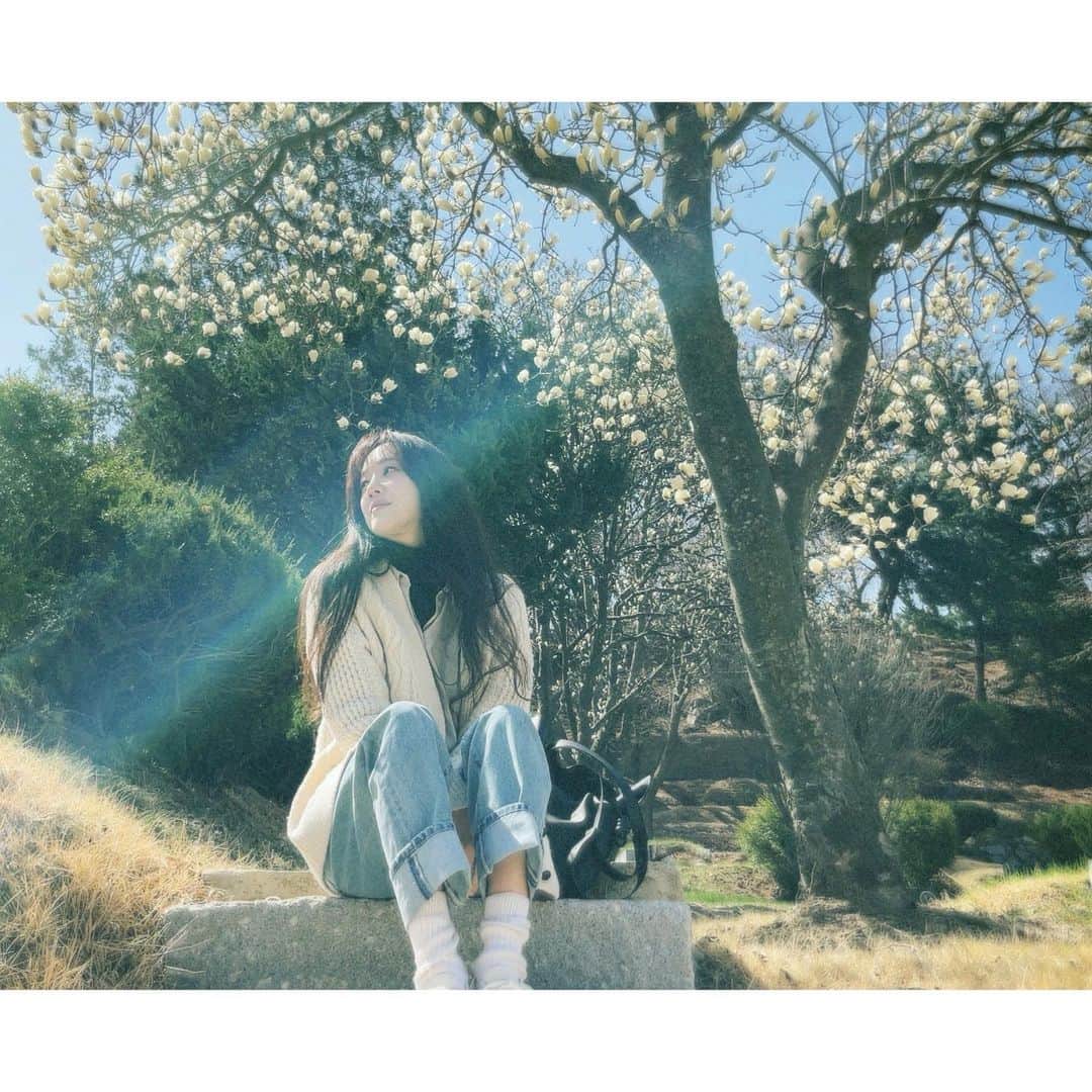 チョン・リョウォンのインスタグラム：「봄봄봄🌸」