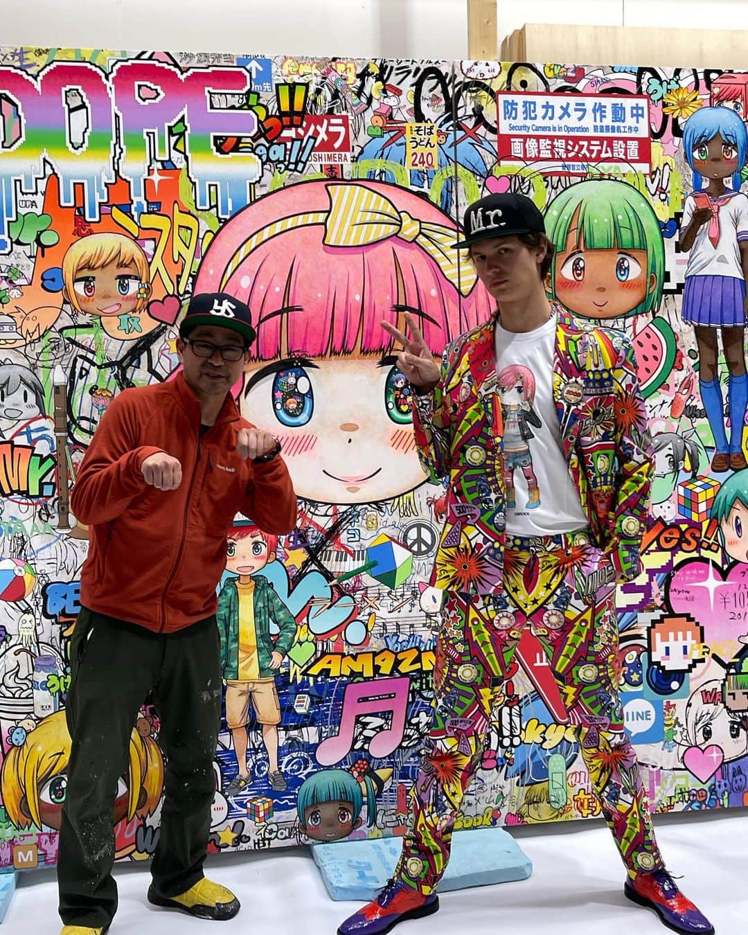 Mr.のインスタグラム：「@ansel @thehideakiito  スタジオに来ていただき、ありがとうございました‼️😭🙇🏻🙏」