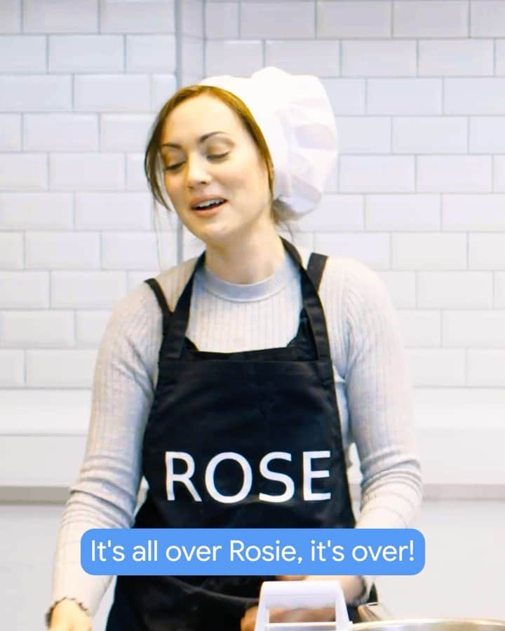 Rose Dixのインスタグラム：「Got challenged by @googleuk to make homemade pasta from scratch for Saved by the Search and now my role as chef of the house might be in jeopardy 😬 #Ad https://youtu.be/goaLp4lVx10」