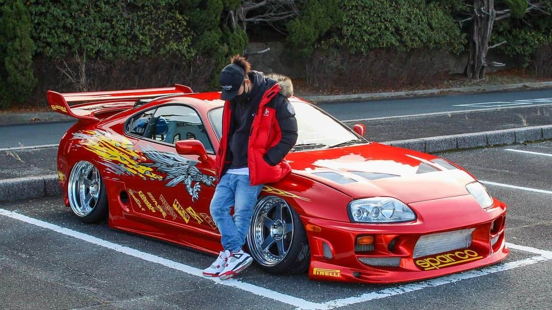 テレスさんのインスタグラム写真 - (テレスInstagram)「動画出たよ😊  #toyota #スープラ #80スープラ #supra  #supramk4 #stancenation」4月9日 19時02分 - tls_telles