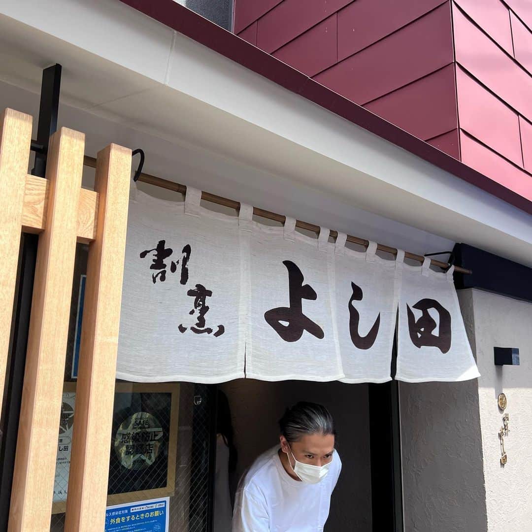 山口一郎のインスタグラム：「福岡割烹よし田。本当に大好き。」