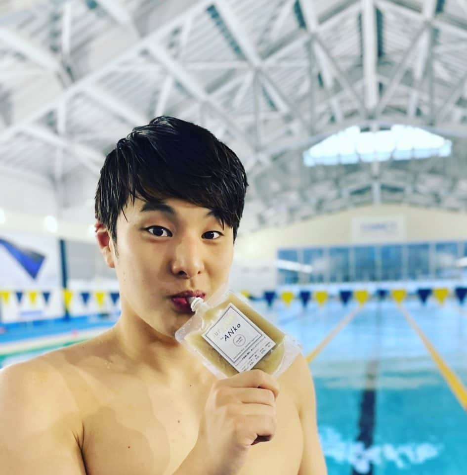 瀬戸大也さんのインスタグラム写真 - (瀬戸大也Instagram)「湯の丸で高地トレーニングを終えました🏊‍♂️ 最近ハマってるANko‼️ 練習中にちょっとずつ飲んでます🤏 僕は白あん派です。笑 いいトレーニングができました☺️  @surluster_sports @surlusterinsta @the.anko  #湯の丸　#anko」4月10日 22時16分 - daiya_seto