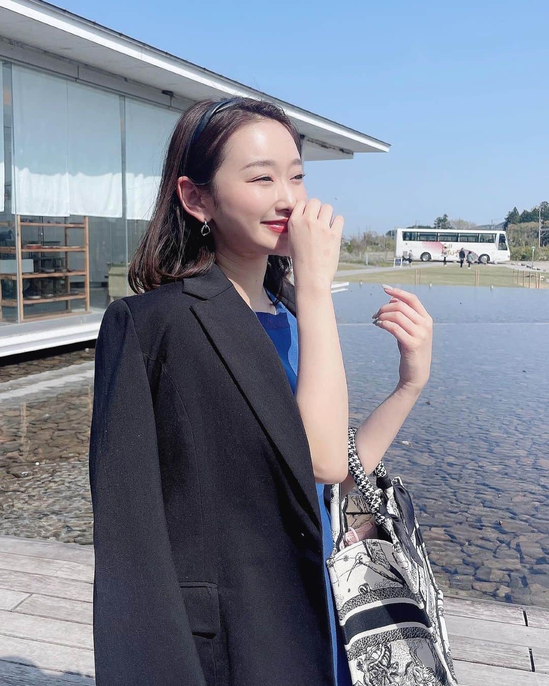のインスタグラム：「🚿 * @elenore_official がタカシマヤ ゲートタワーモール 4/13(wed)〜4/19(tue)オープンします🤍 * さっそくジャケットを着てお出かけ🦋 * #elenore #名古屋 #高島屋 #ゲートタワー」