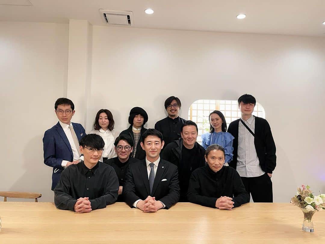 山口一郎のインスタグラム：「太宰府天満宮の空気に引き寄せられて、集まった変態達。宮司、今回も勉強になりました。ありがとうございました🙏」