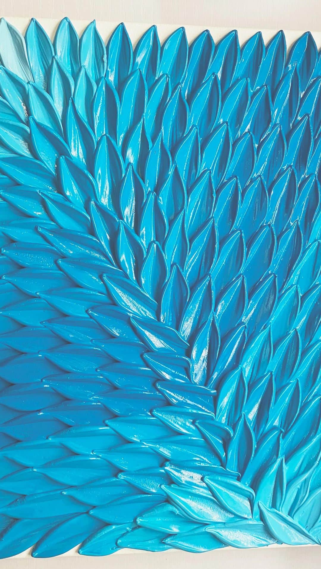 大谷雅恵のインスタグラム：「#paintingart #blue」