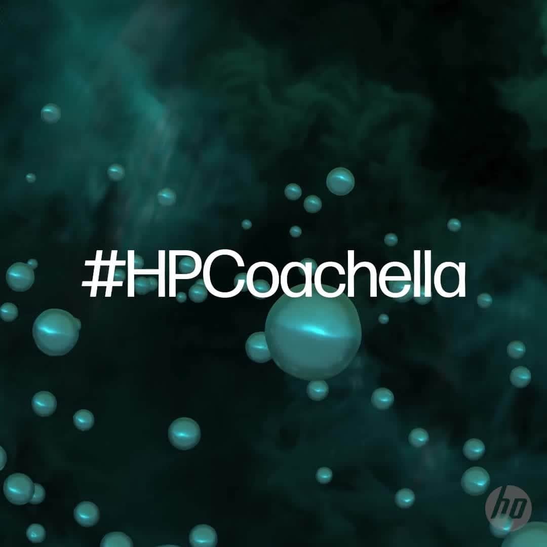 HP（ヒューレット・パッカード）のインスタグラム：「Watch how 9 digital artists and @ODESZA came together to create a visual narrative on sustainability for The Antarctic at @Coachella. See more at the link in bio. #HPCoachella」
