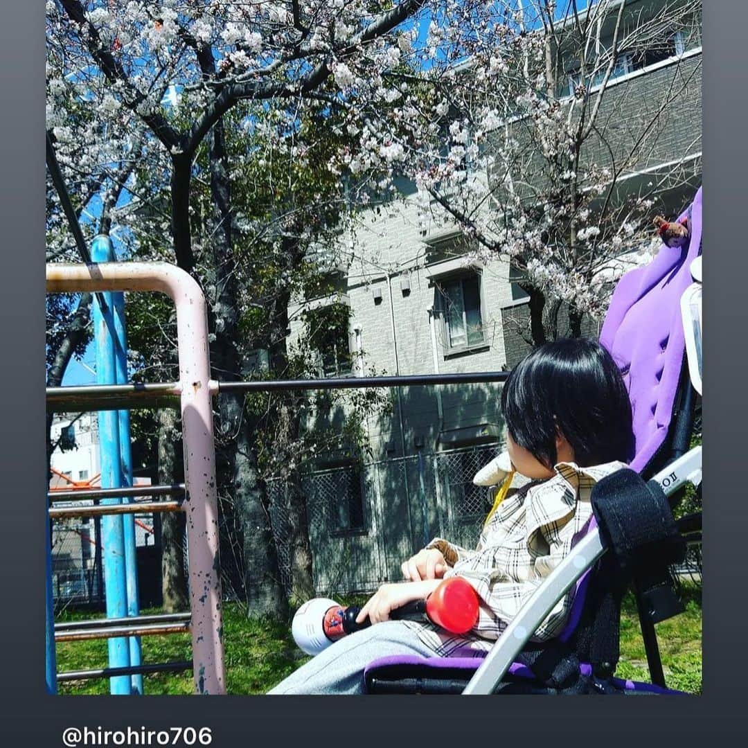 竹内沙帆さんのインスタグラム写真 - (竹内沙帆Instagram)「Thanks💜　@hirohiro706」4月12日 9時39分 - purpledayosaka