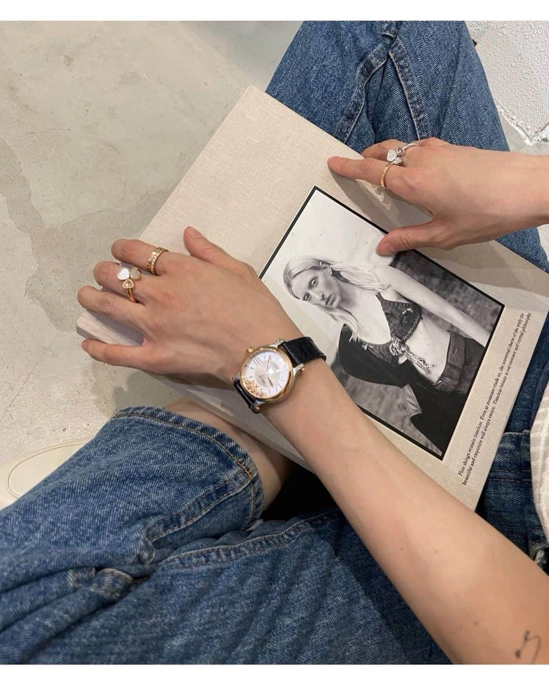 チョン・リョウォンのインスタグラム：「. #chopardhappydiamonds  #whatmakesmehappy @chopard 💎」