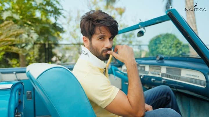 シャーヒド・カプールのインスタグラム：「Sunny side 🆙 ft. @nautica.in X @myntra @flipkart   #NauticalSummerWithShahid」