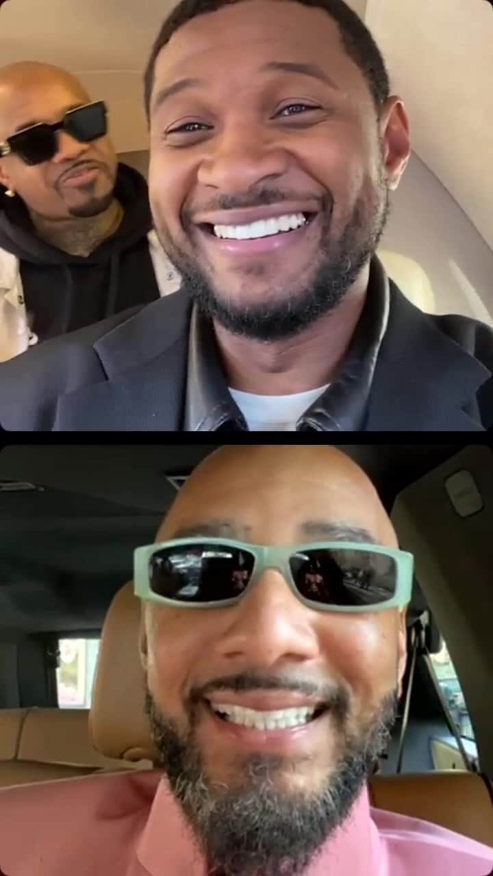 アッシャーのインスタグラム：「20 stax to the winner on this @verzuztv NJ verzuz ATL  @therealswizzz "Zone" @usher "The Light"  @flippers.world @rockefellercenter enter April 15th Grand Opening!! ZONEZONE!!! YEAHHHHMAN!!!」
