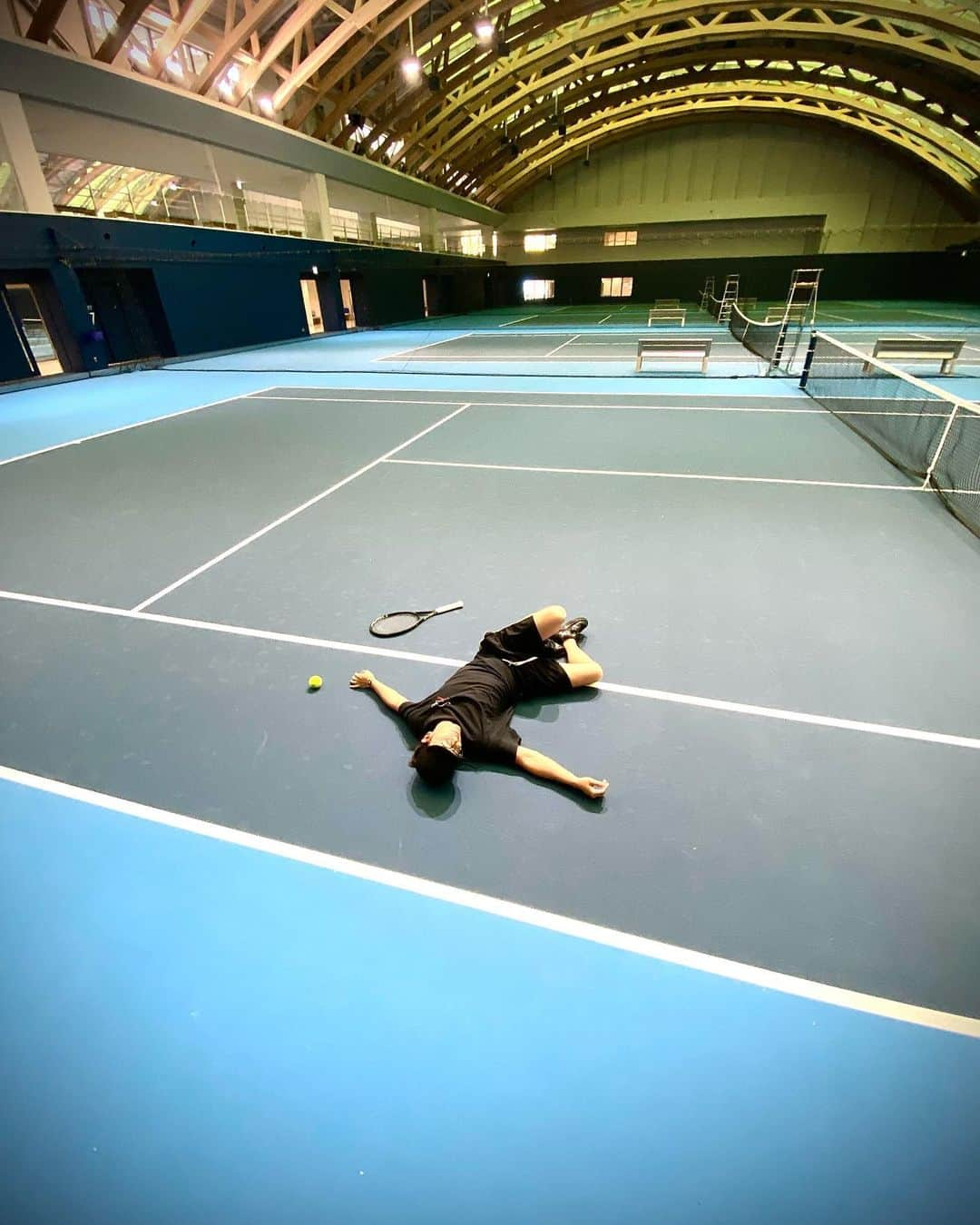 伊東大輝のインスタグラム：「🎾仲間募集中」