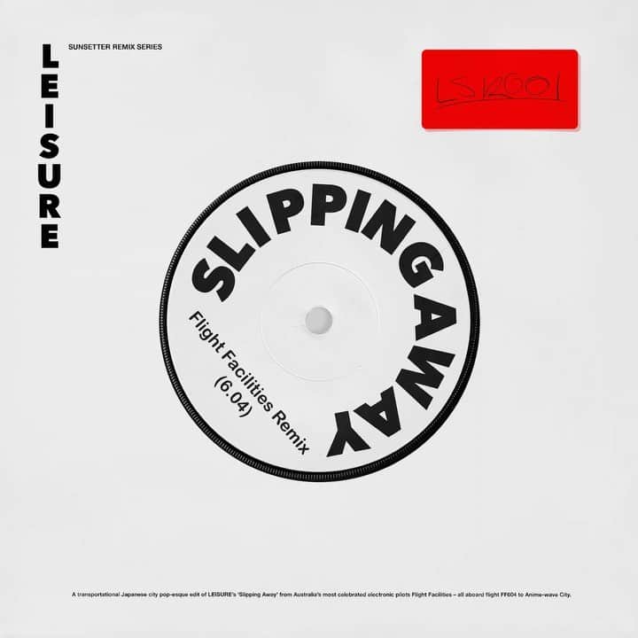 Flight Facilitiesのインスタグラム：「This Friday, it’s a pleasure to present to you LEISURE - Slipping Away (Flight Facilities Remix). Sit back, relax and enjoy your trip.」