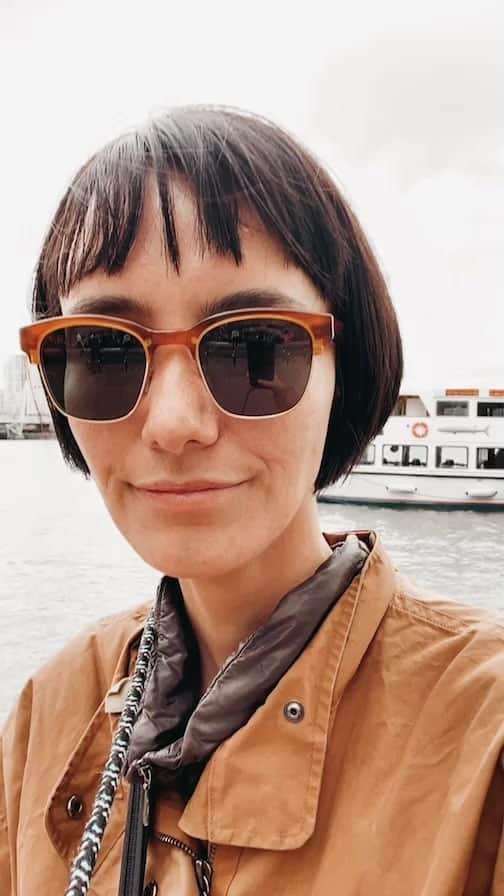 小野りりあんのインスタグラム：「シェルの前で気候アクション。 そして、Extinction Rebellion の手法について軽く説明しました。」