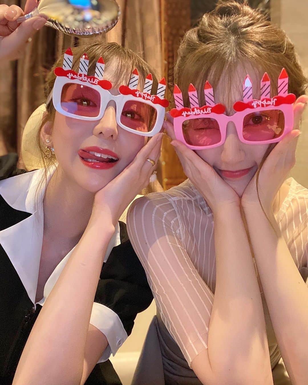 堀尾実咲のインスタグラム：「りさぽんぬのお誕生日会したよ👶🎂  かわいいかわいいかんわいいっ りっちゃん👶💓  少しでも時間があればすぐ集合するし 話したいことあったらすぐ電話する🤙  とにかくなくてはならない存在💓  だいだいだいすき☺️  これからもよろしくね🤭🌸」