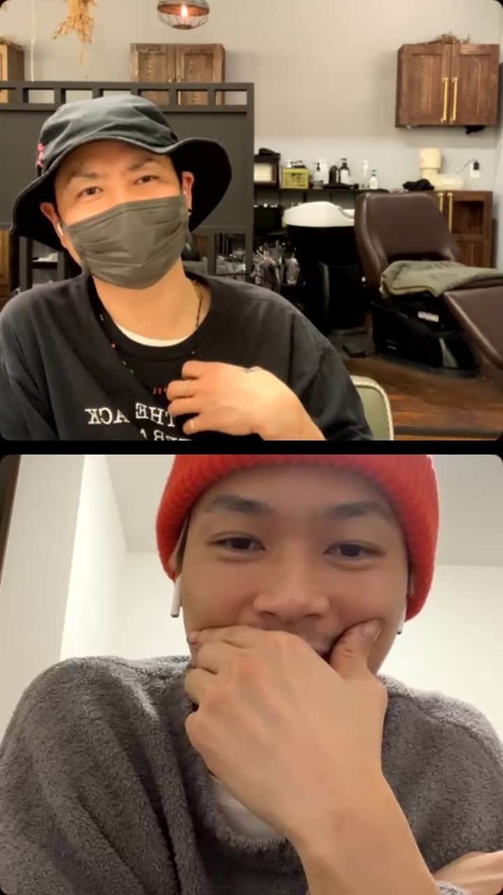 カワノ ヨウヘイのインスタグラム：「✴︎ 天才キジマさんとコラボ ✴︎ ブリーチの話とかセミナーの話とかファッションの話とか。 ✴︎ ✴︎」