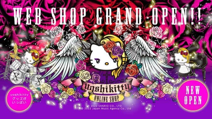 のインスタグラム：「「@yoshikitty Online Shop」で #yoshikitty グッズを購入して Sanrio Ranking に投票しよう！  http://yoshikitty.shop   購入金額1,100円以上で2票、以後550円毎に1票。 1回の購入につき、11,000円以上で、最大20票をゲット！  (税込)  @YoshikiOfficial #YOSHIKI #teamyoshikitty」