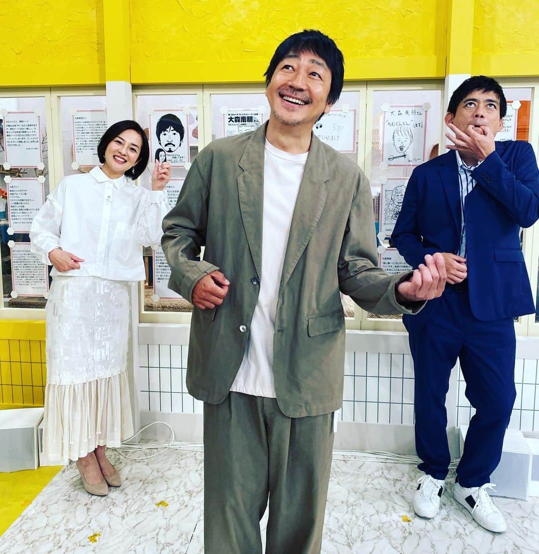 のインスタグラム：「「ちむどんどん」 から 「あさイチ」 ご覧いただいた方々 ありがとうございました。  早起きは三文の徳  #ちむどんどん  #あさイチ #大森南朋」