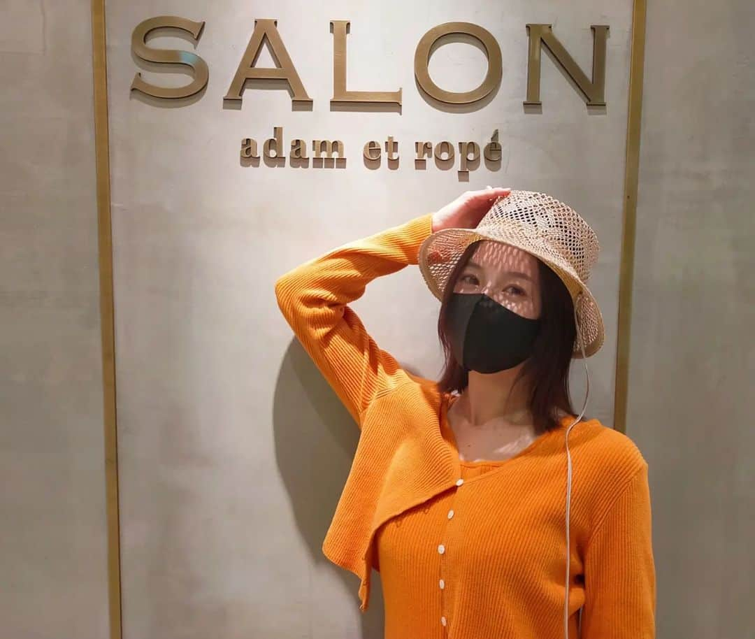 寒川綾奈さんのインスタグラム写真 - (寒川綾奈Instagram)「@salonadametrope のオリジナルウェア "Creamy Cotton"の新作お披露目会におじゃましてきました🎉 肌触りとっても良くてリラックスムードのあるデザインがすごく可愛かった!  #creamycotton #クリーミーコットン #サロンアダムエロペ」4月15日 8時46分 - sogawaayana