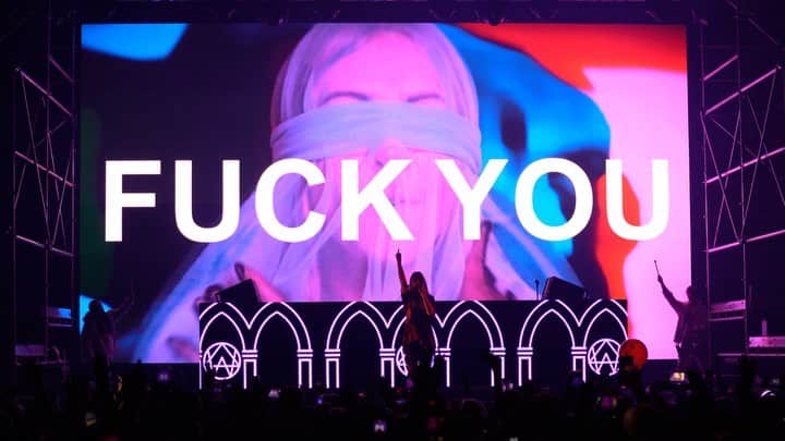 アリソン・ワンダーランドのインスタグラム：「fuck u love u live in Brooklyn last night. INSANE SHOW. I wanna marry this city」
