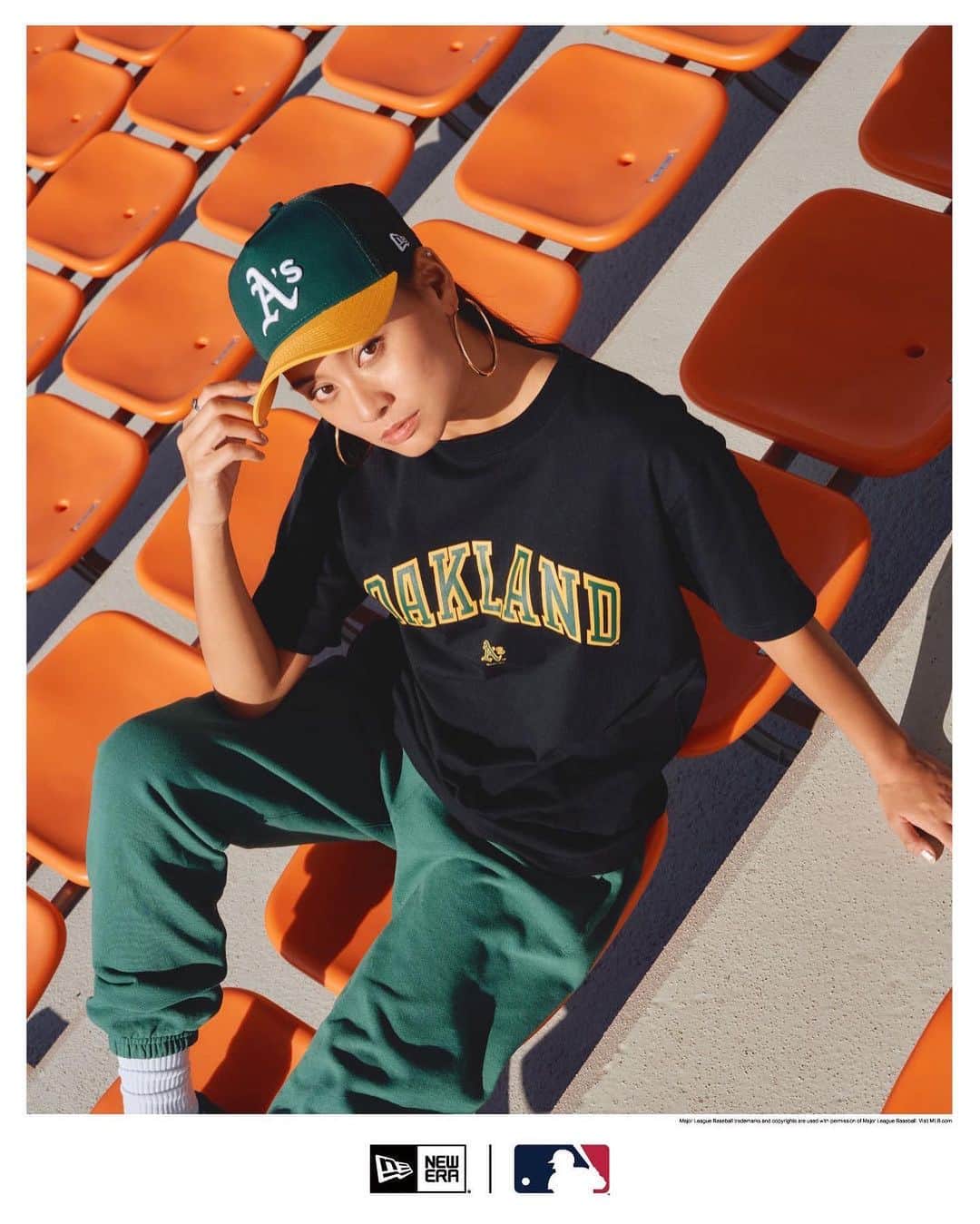 杉村友規のインスタグラム：「Spring & Summer 2022 New Era®︎ MLB Apparel  Creative Director & Stylist : Shintaro Kurokawa Movie Director : Ryosuke Nozawa(LiLt) DOP : Tatsunari Sakai Photographer : Daisuke Sugaya Hair Designer : Ryo Ishiyama, Risa Okochi (JE SUIS HEUREUSE) Make up Artist : Rie Yoshizawa(JE SUIS HEUREUSE) Music : ZEEK Assistant : Daisuke Deguchi Model : Ikumi, Key, Kwaku, New J, Nia, Yuki Sugimura  #NewEra #ニューエラ #NewEraJapan #MLB #MajorLeagueBaseball #newera_mlb_apparel」