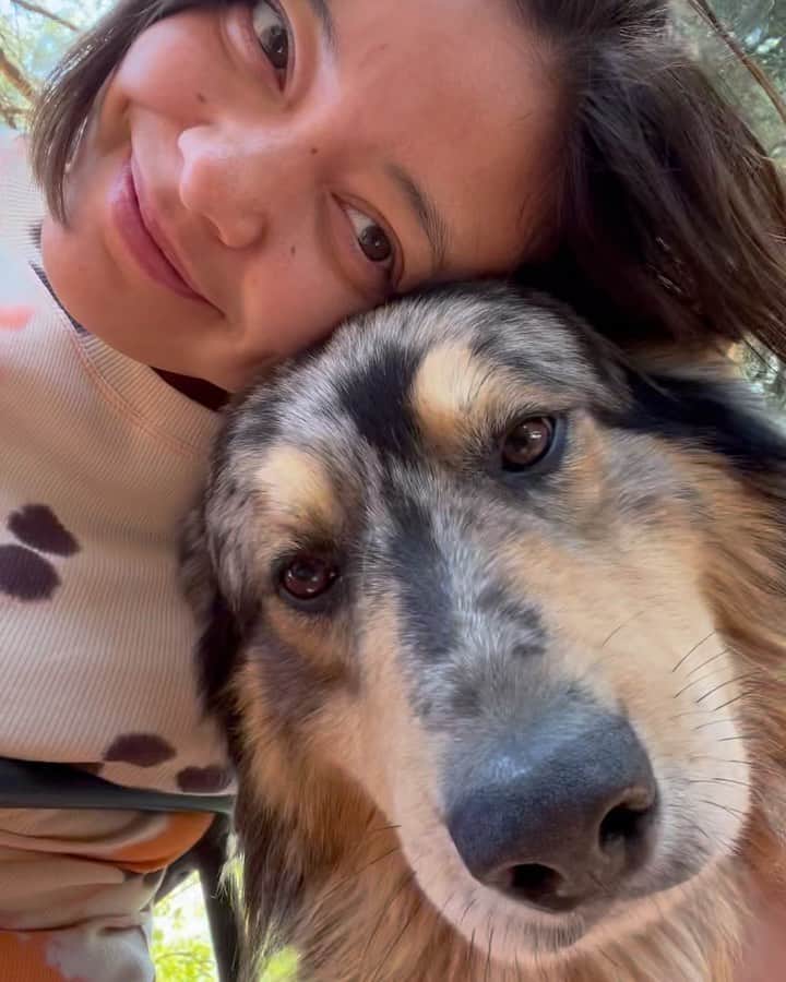 ナオミ・シマダのインスタグラム：「just me + sweetest lil giorgio here to spread some easter wknd loving on your TL 💕」
