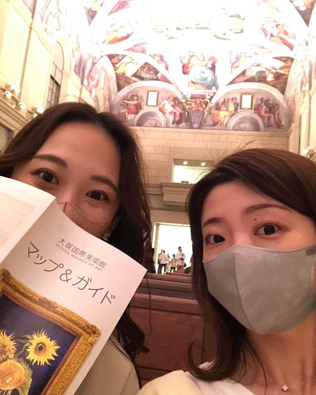 彩咲めいさんのインスタグラム写真 - (彩咲めいInstagram)「大塚美術館✨ ずっと行きたかったところ🐰❤️ 梅田からバスで行けるから是非✨🌈  ＃時差投稿　＃大塚美術　＃バス　＃日帰り」4月17日 11時00分 - mei.ayasaki91