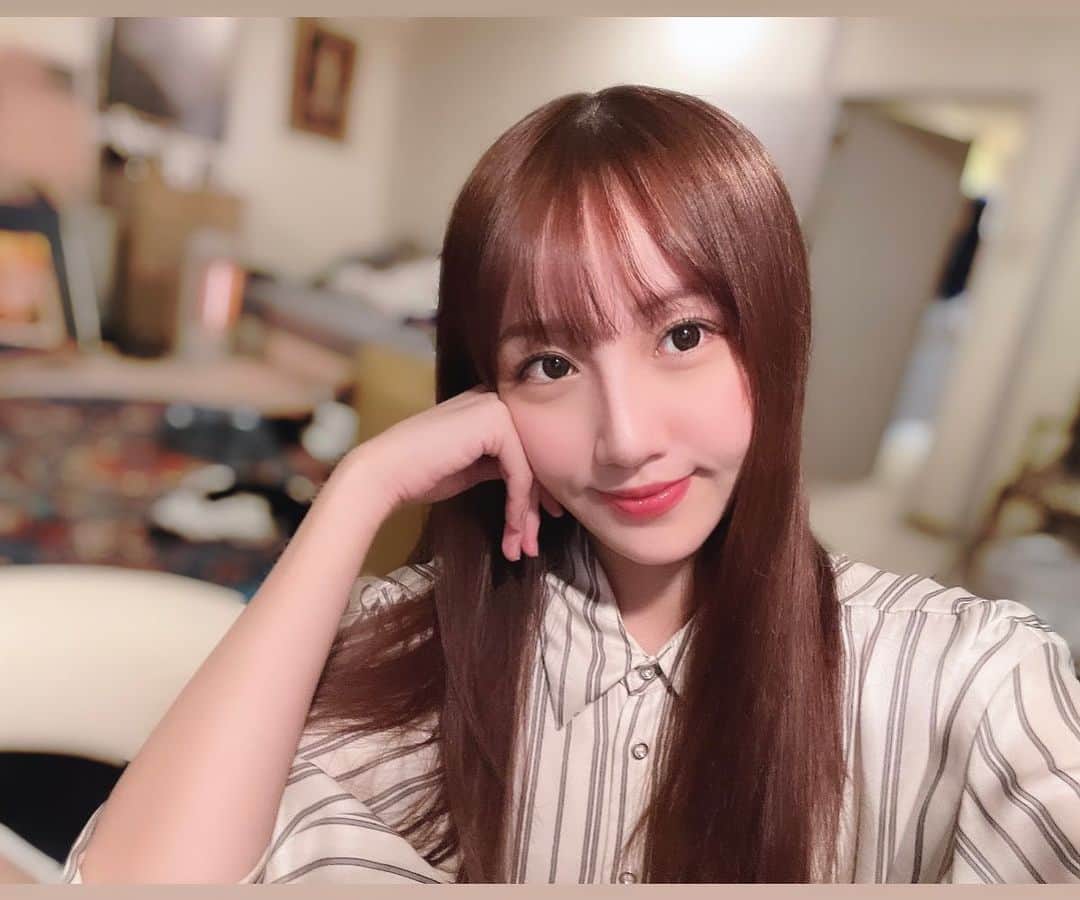 のインスタグラム：「髪綺麗にしてハイフもやって美容dayでした🥰」