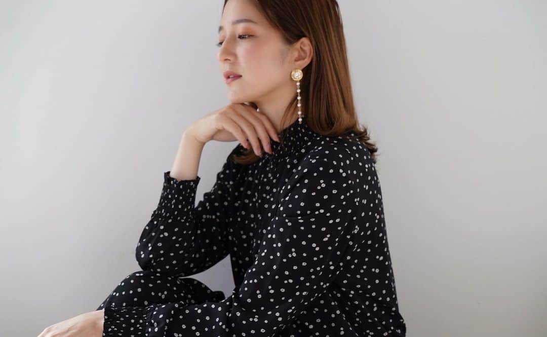 岩本知世のインスタグラム：「🥰💗 . . #accessory#アクセサリー#ピアス」