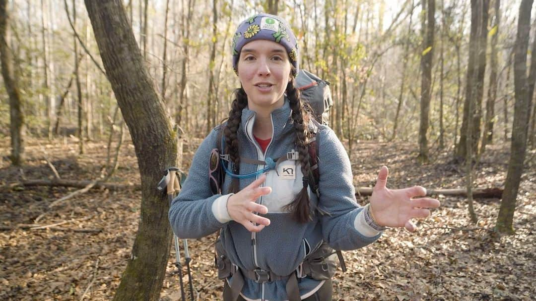 REIのインスタグラム：「@mirandagoesoutside tested out REI's highest-rated gear—from hiking boots to trekking poles—on a recent backpacking trip. Her impression? You'll have to watch her latest episode to find out.」