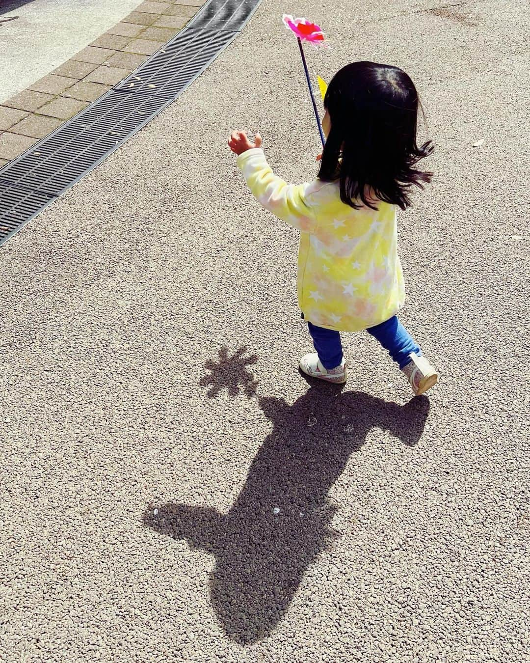 繁田美貴さんのインスタグラム写真 - (繁田美貴Instagram)「*＊ 最近、気が付きました。 かざぐるまを子供に持たせると 最高に可愛いということに。。😍 #かざぐるま #風車 #エモい #エモいって言いたいだけ #2歳 #育児日記 #親バカ日記 #娘ぱんだ日々成長中 #さぁ今週も頑張るぞ！」4月18日 13時05分 - handa_miki