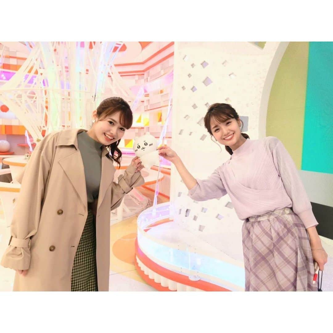 のインスタグラム：「そして！金曜日はもえちゃんです☺️🧚‍♀️  はんなり天然の萌ちゃん、 既に楽しい🤣♡  今週もよろしくお願い致します〜！！  #めざましテレビ #お天気キャスター」